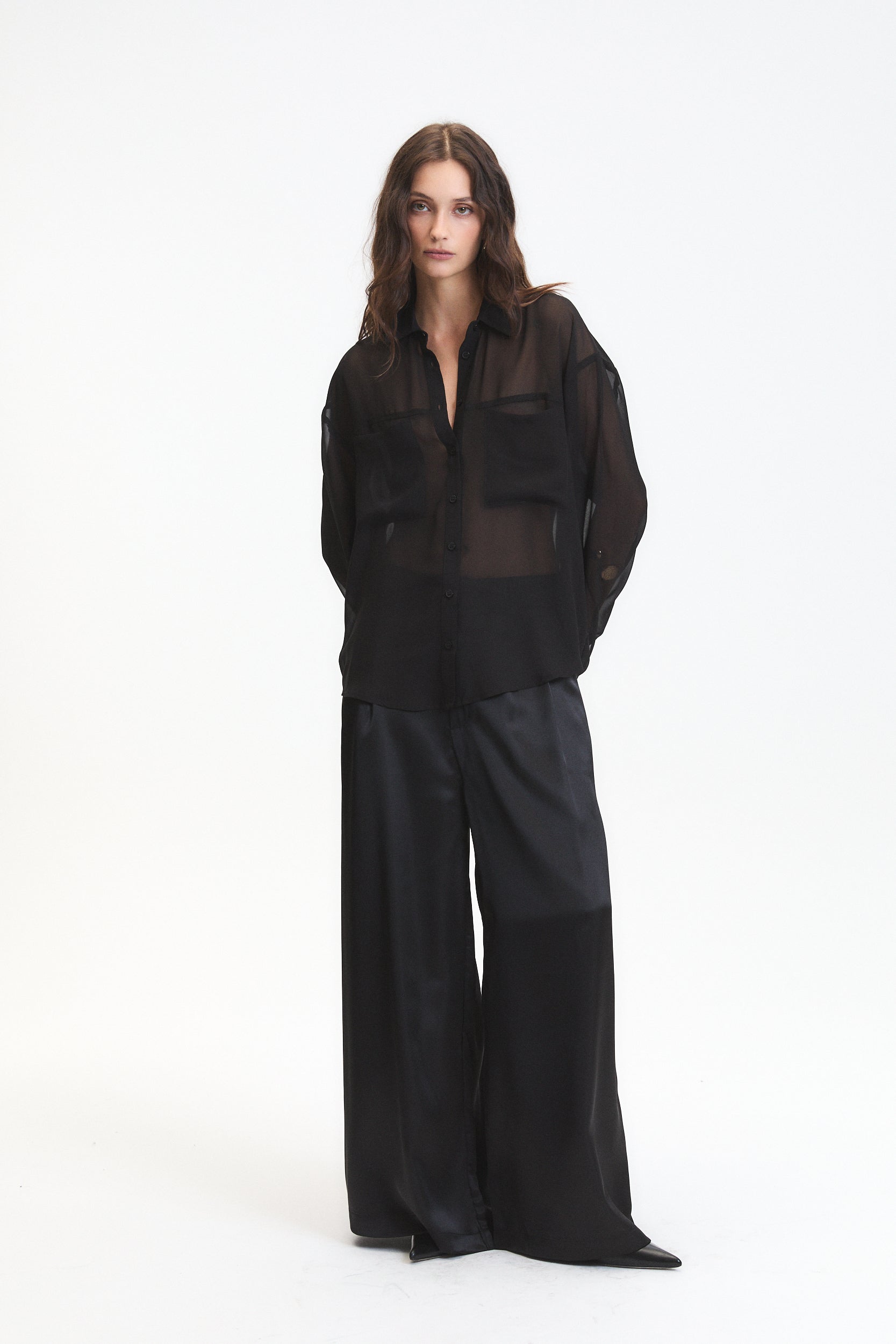 GRAYSON SHEER SHIRT