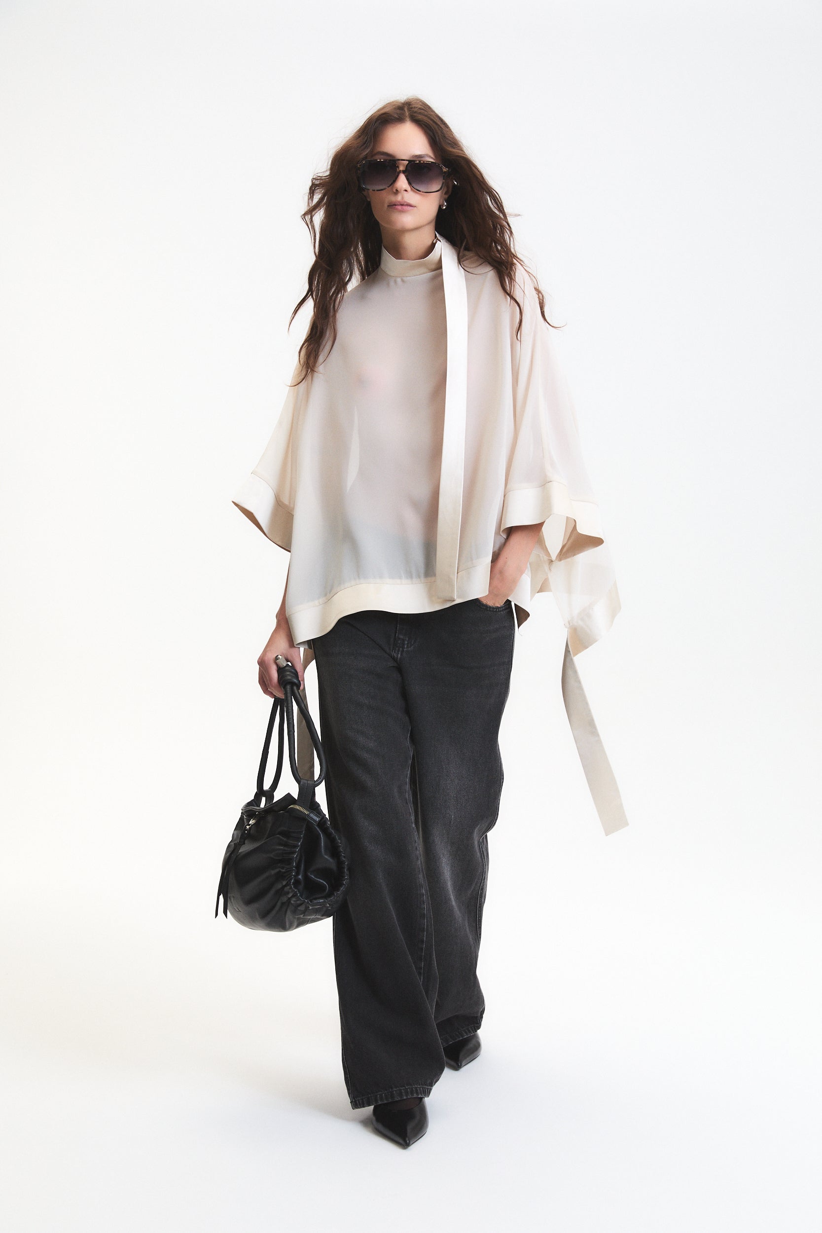 CARTER SHEER BLOUSE