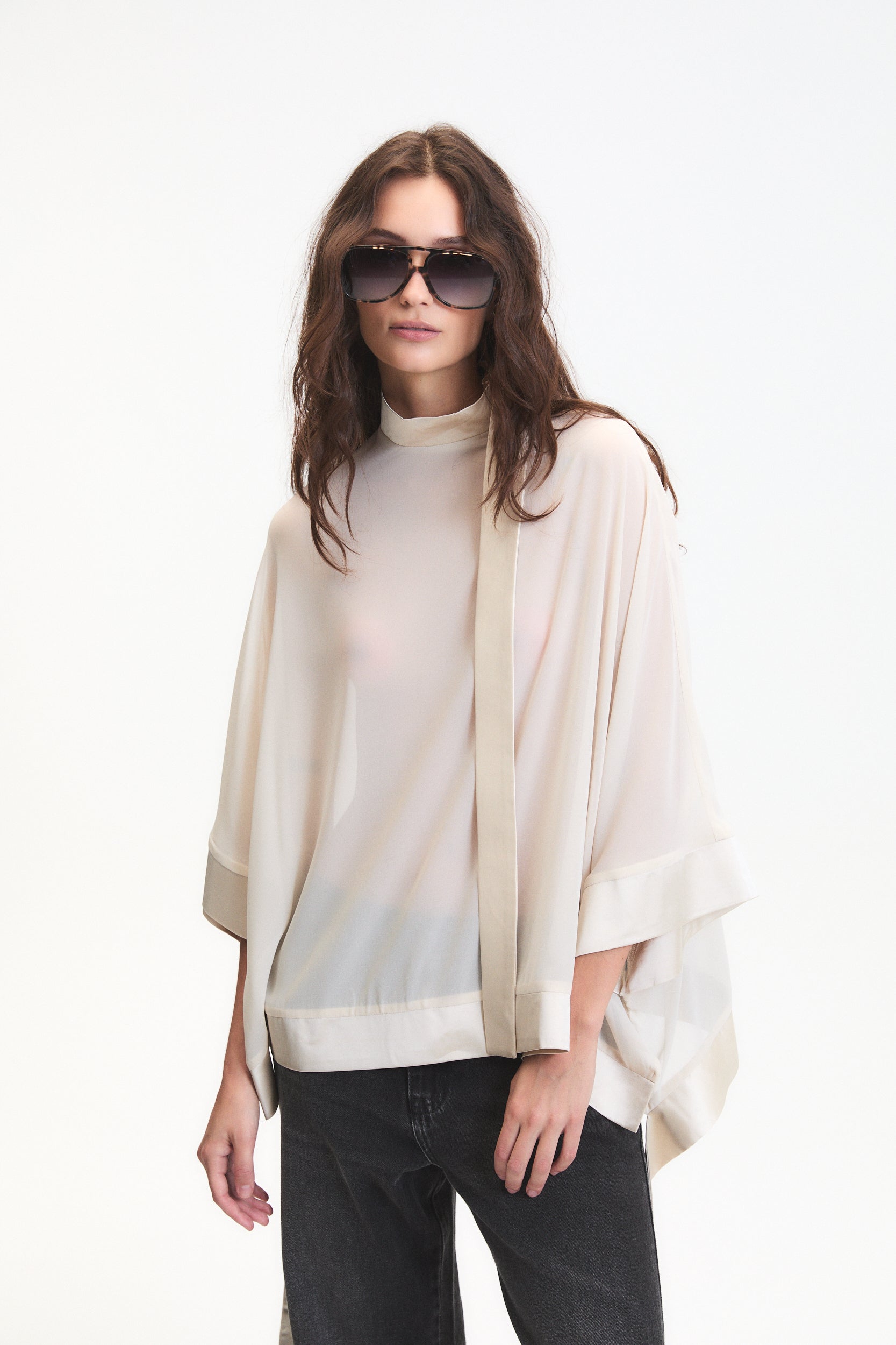 CARTER SHEER BLOUSE