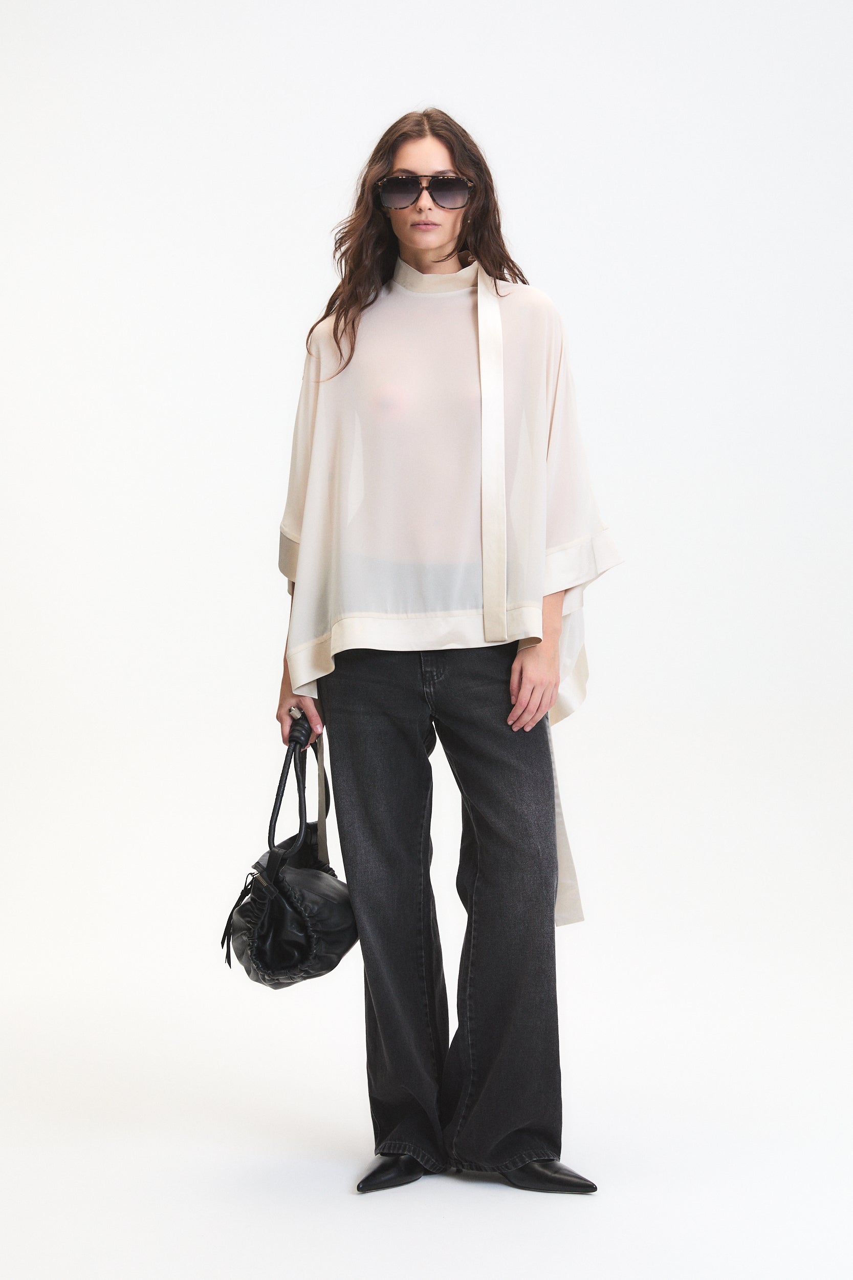 CARTER SHEER BLOUSE