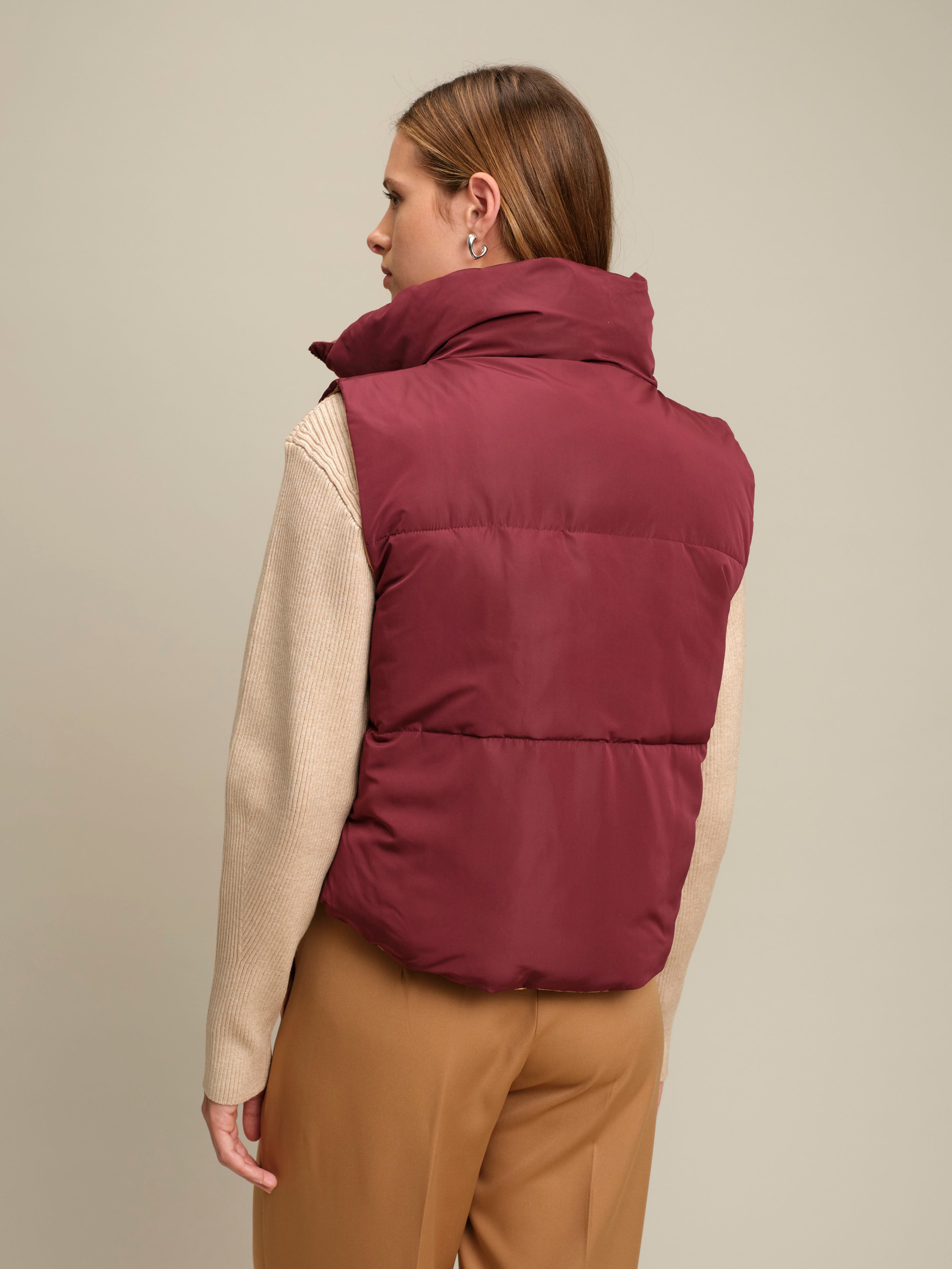 KANSAS REVERSIBLE PUFFER GILET