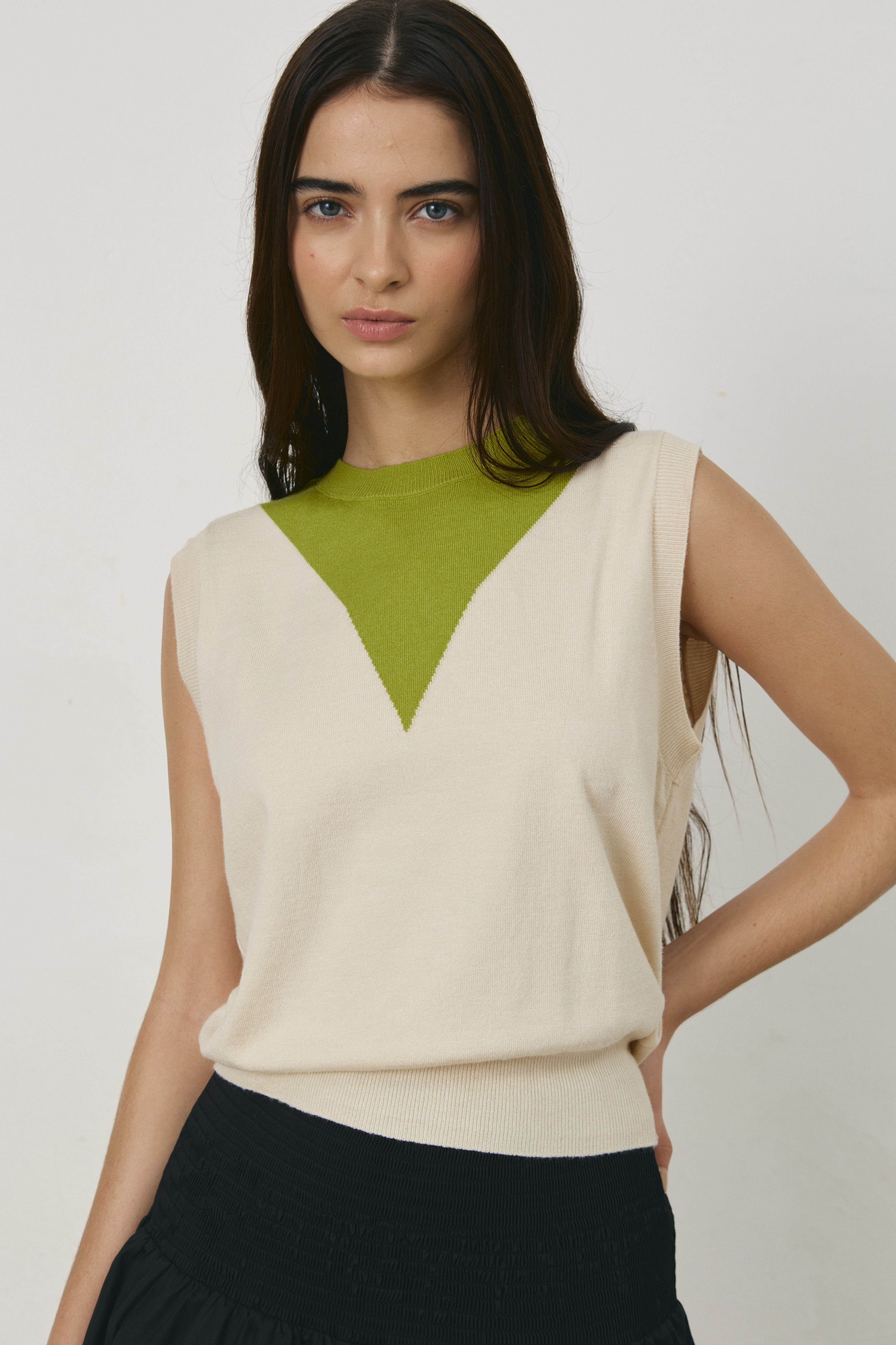 LUCE KNITTED TOP