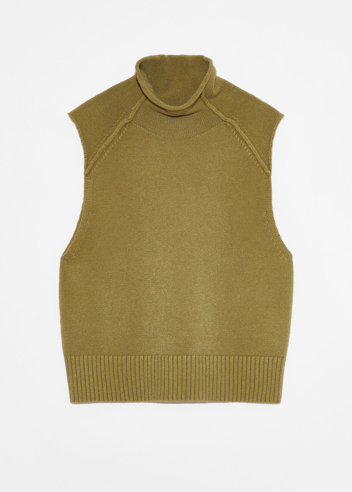PENSTEMON KNIT TURTLENECK VEST