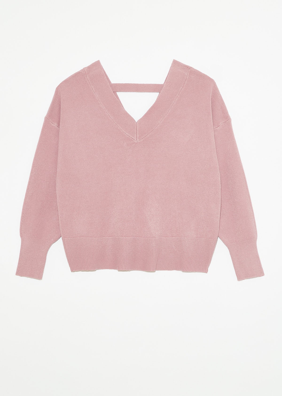 BLOSSOM OPEN BACK SWEATER