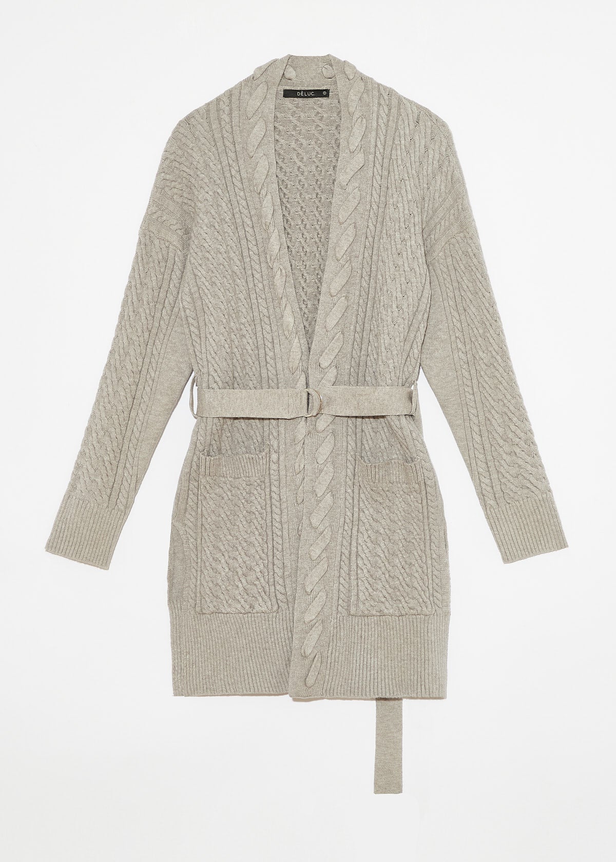 JUNIPERUS CABLE KNIT CARDIGAN