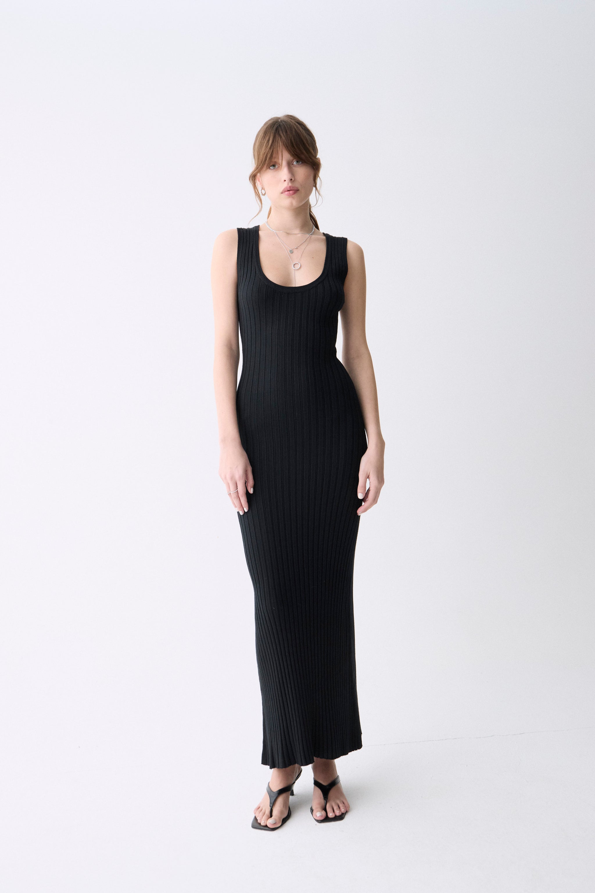 Amora Detail Midi Dress