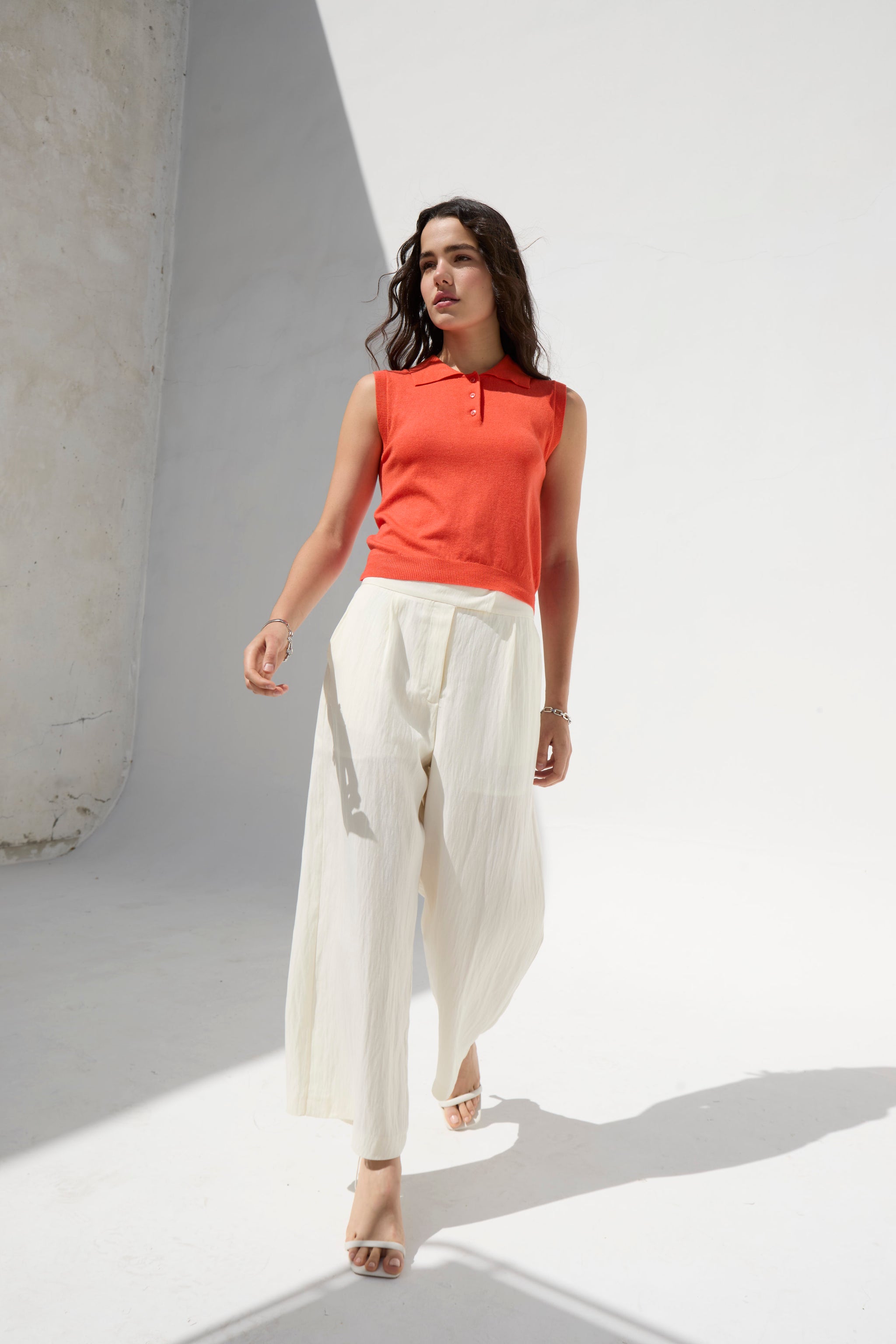 Pacino Knit Top - Oat main image 0