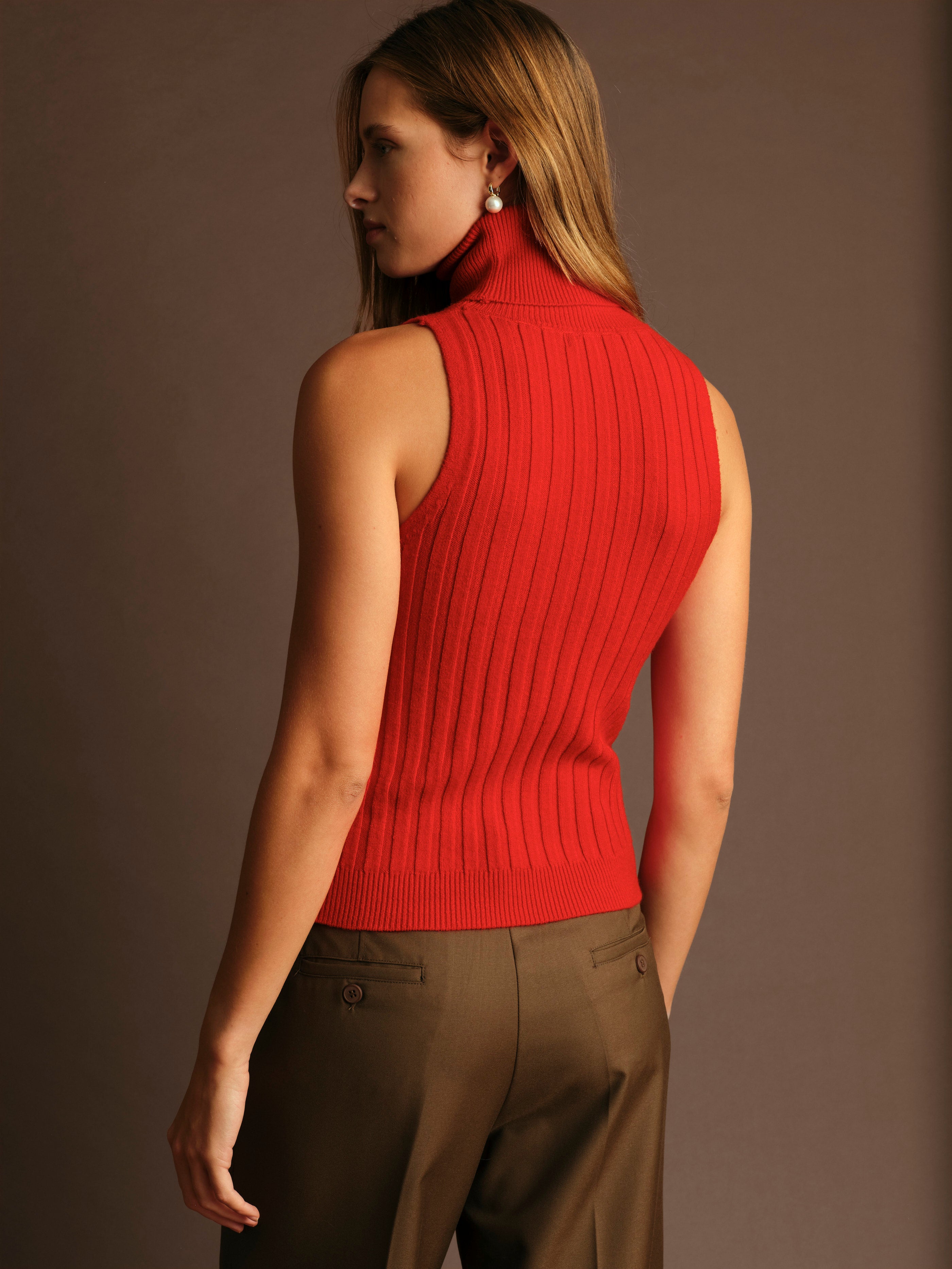 BEN TURTLENECK KNIT TOP