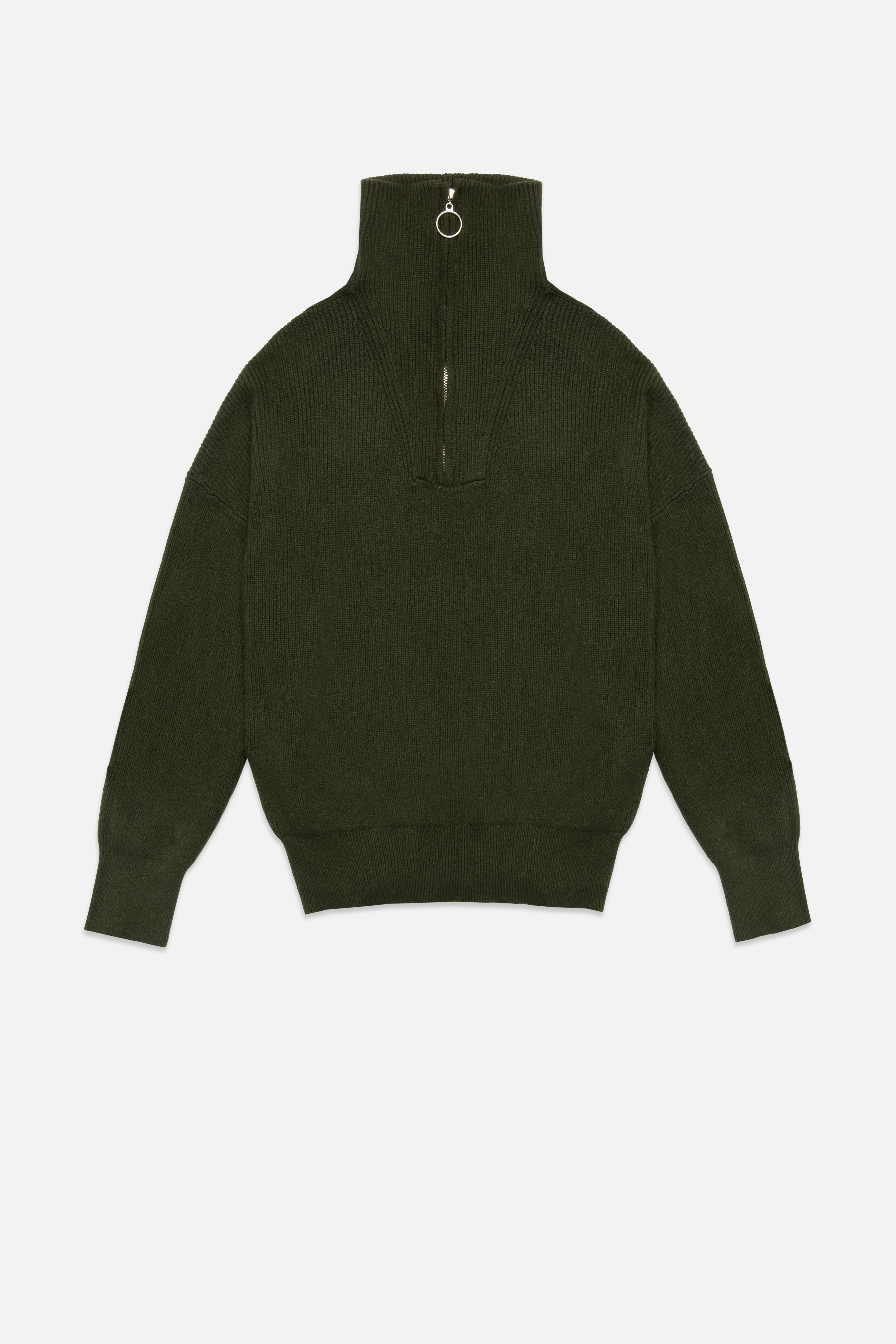 SPENCER HALF ZIP SWEATER