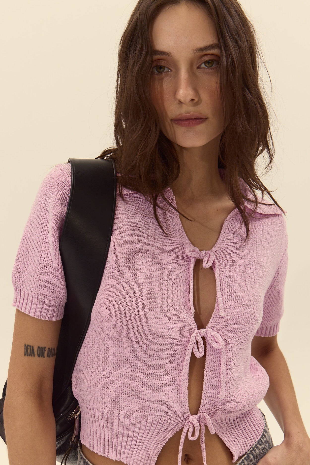 PAROS SHORT SLEEVE CARDIGAN