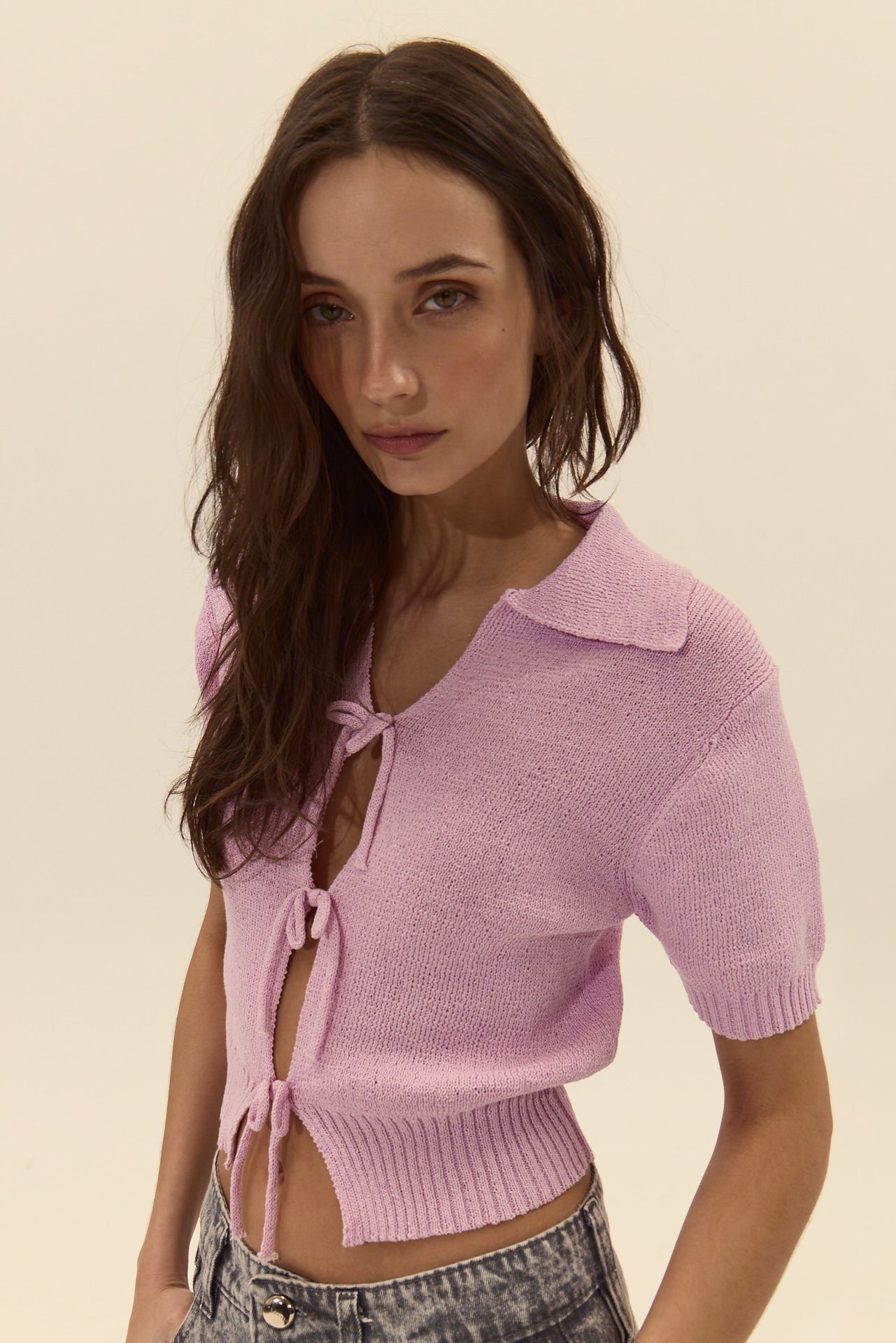 PAROS SHORT SLEEVE CARDIGAN