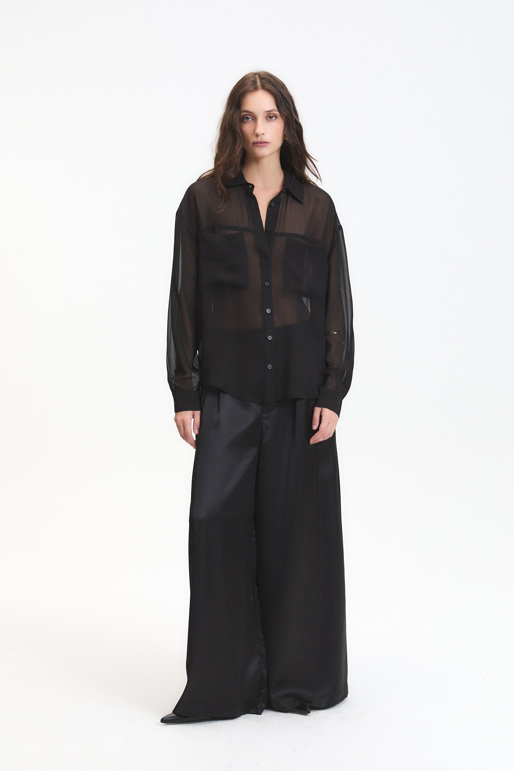 GRAYSON SHEER SHIRT