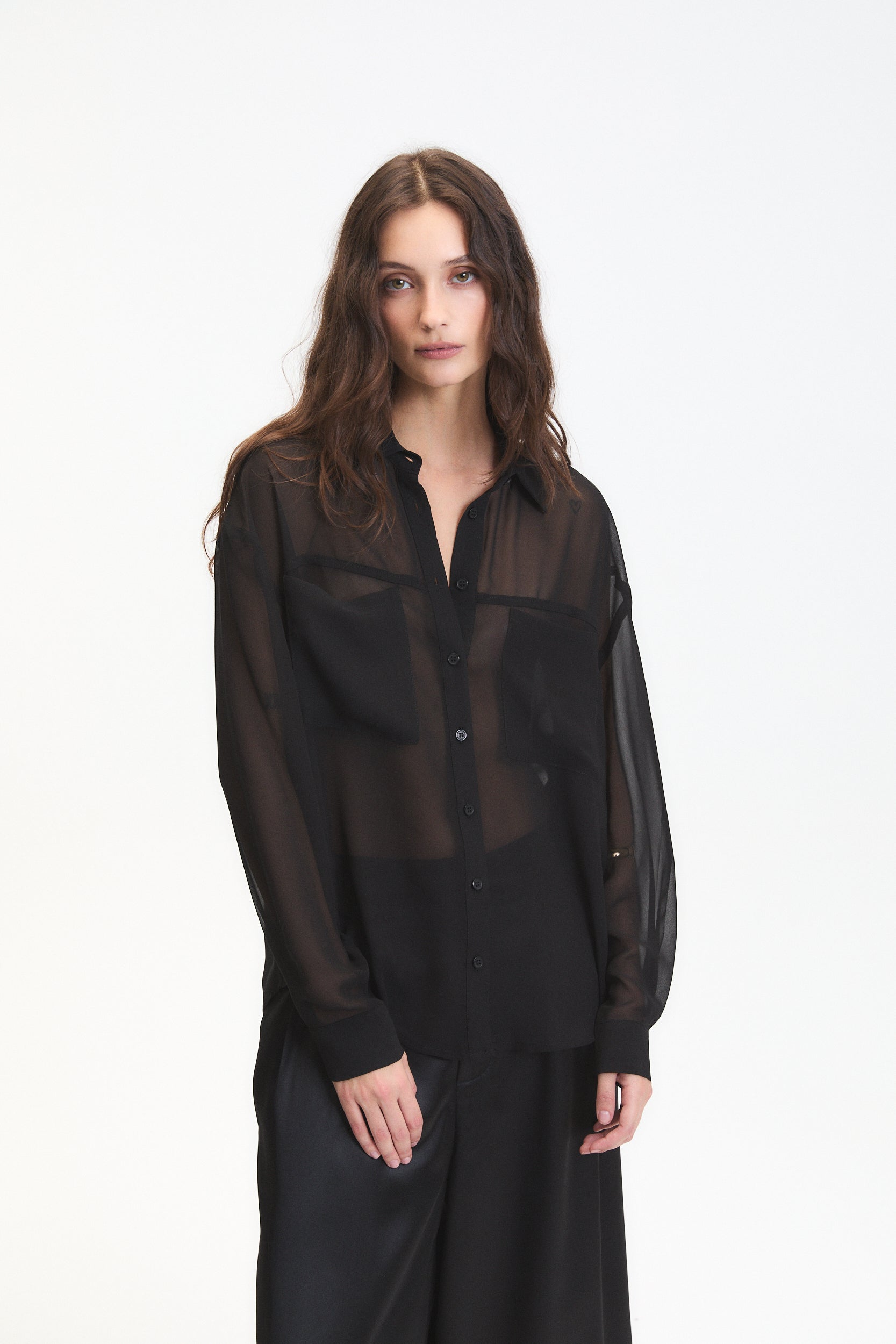 GRAYSON SHEER SHIRT