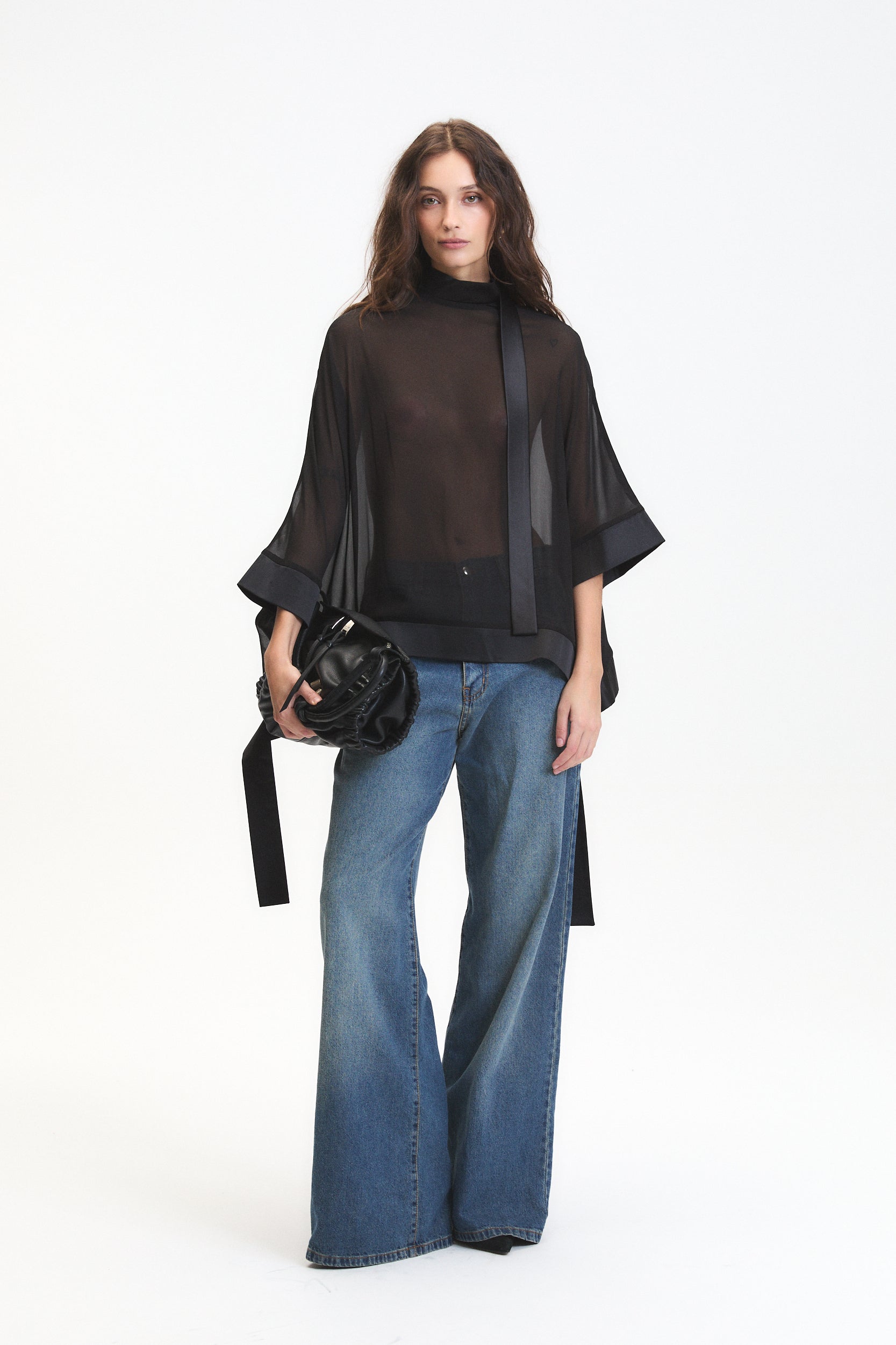 CARTER SHEER BLOUSE