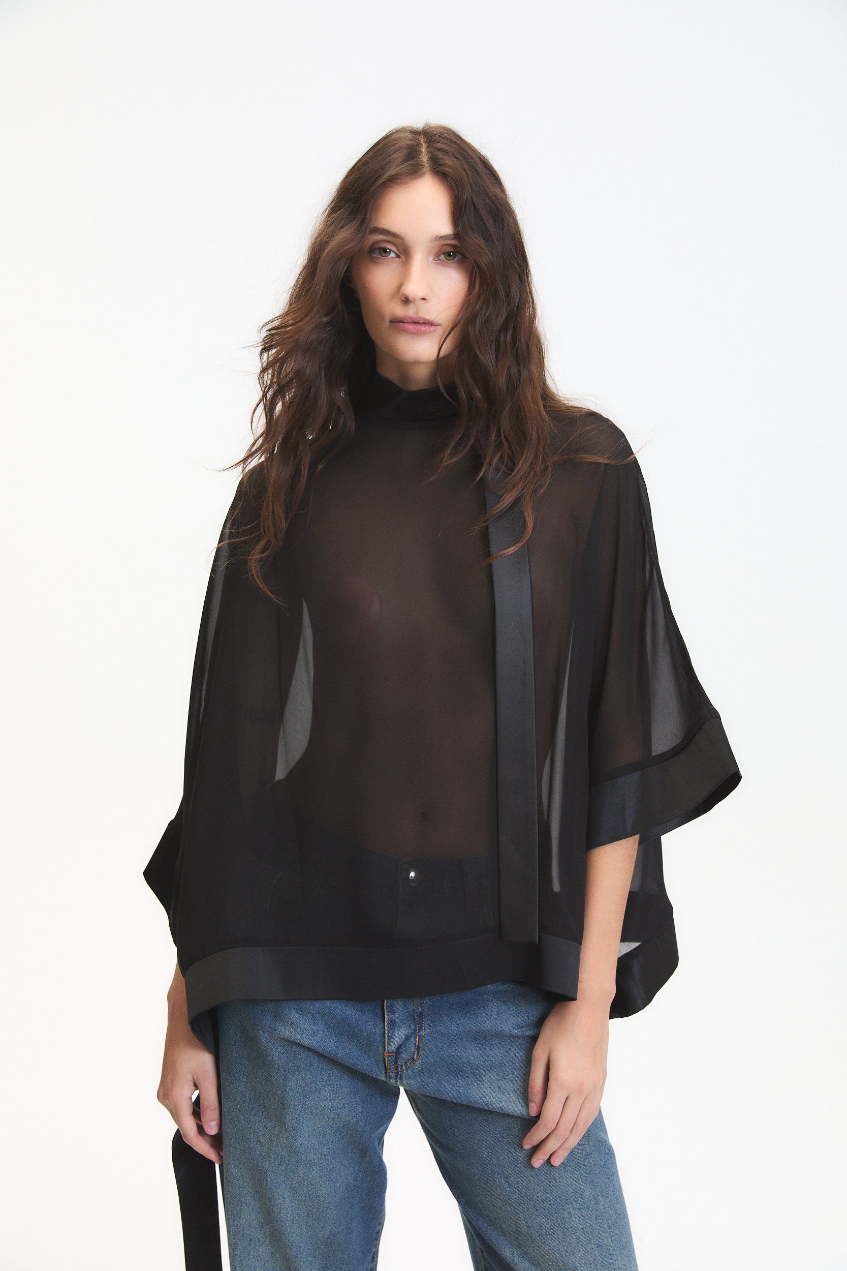 CARTER SHEER BLOUSE