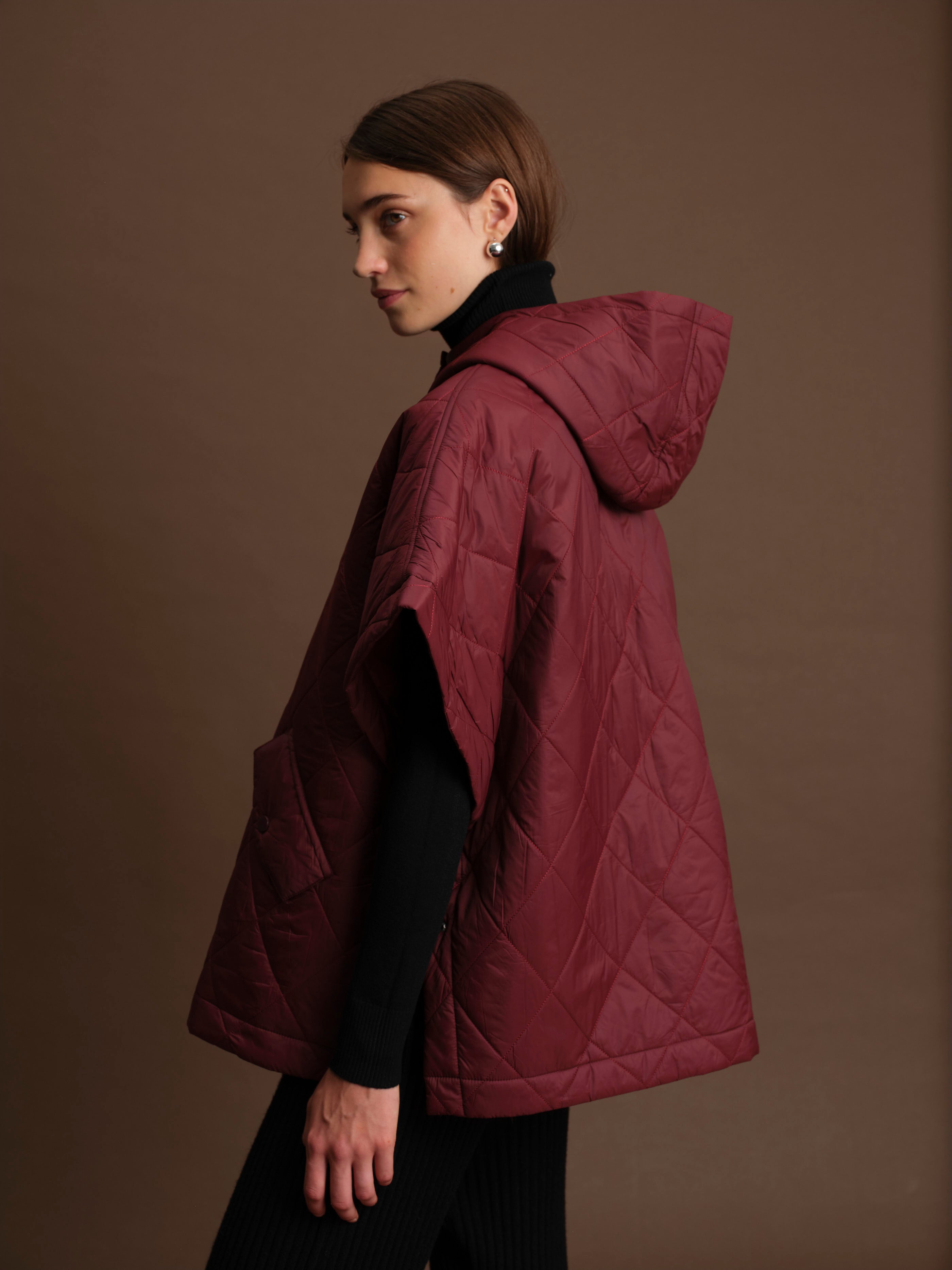 OTIS PUFFER PONCHO