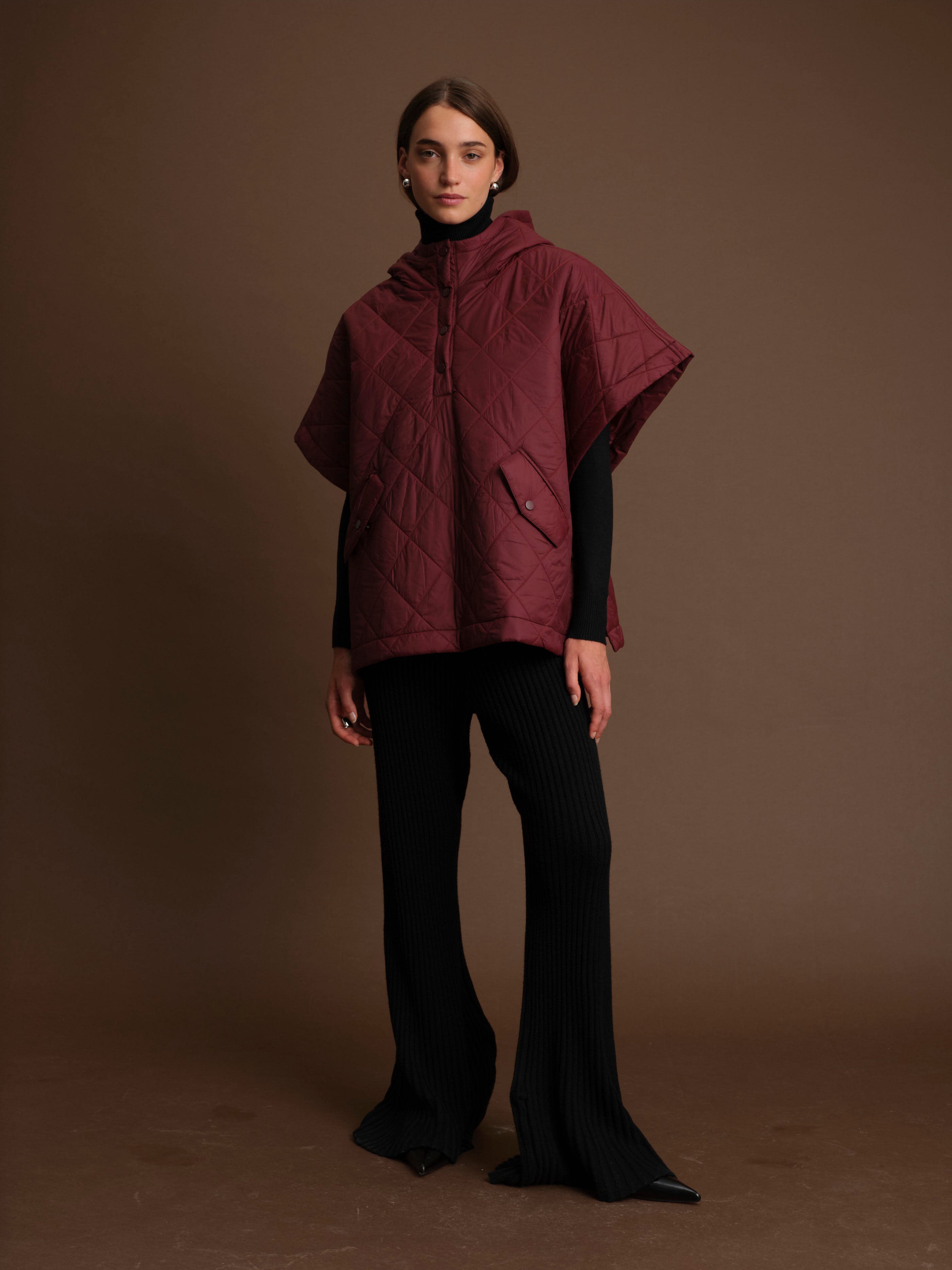 OTIS PUFFER PONCHO
