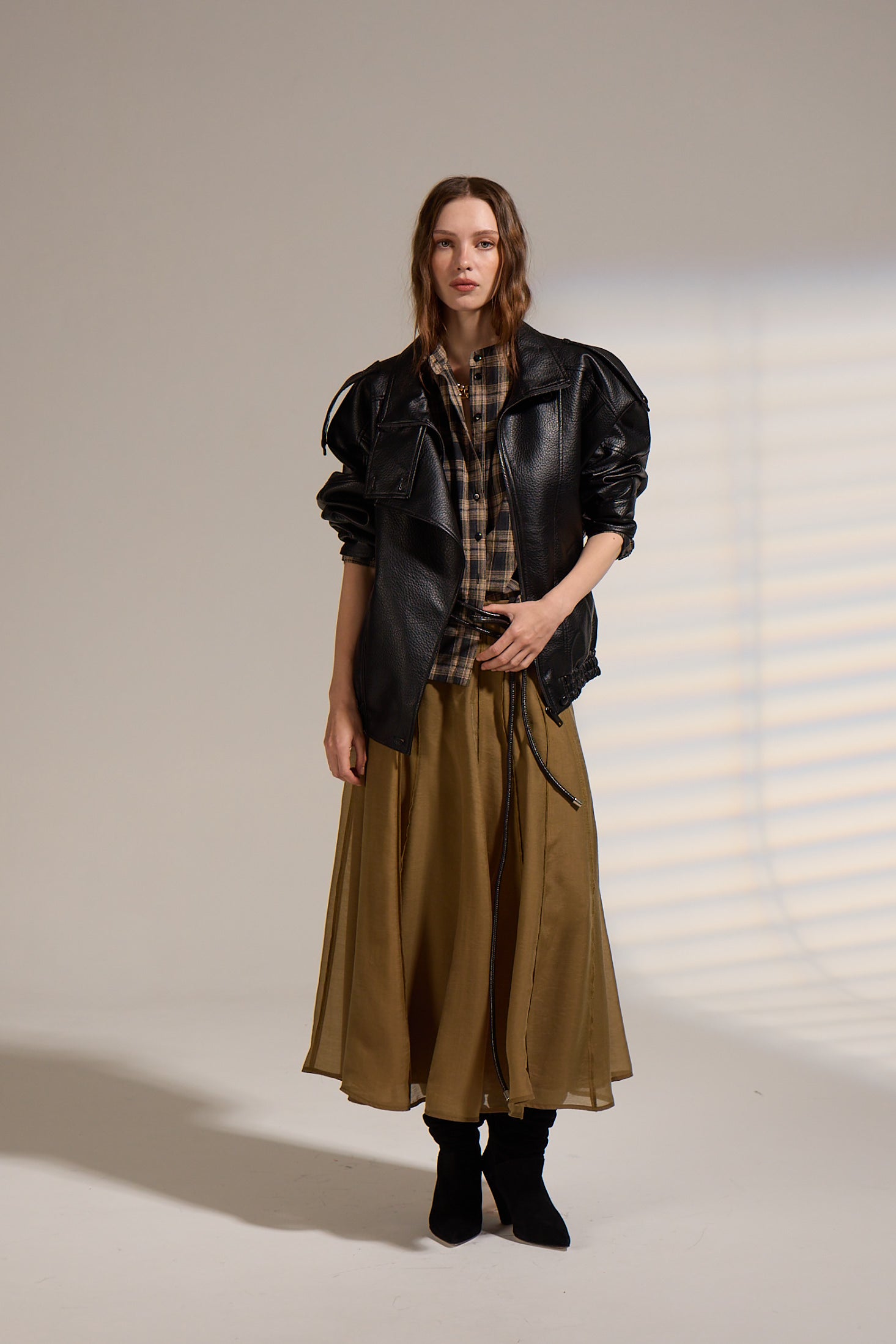 MISTI VEGAN LEATHER JACKET