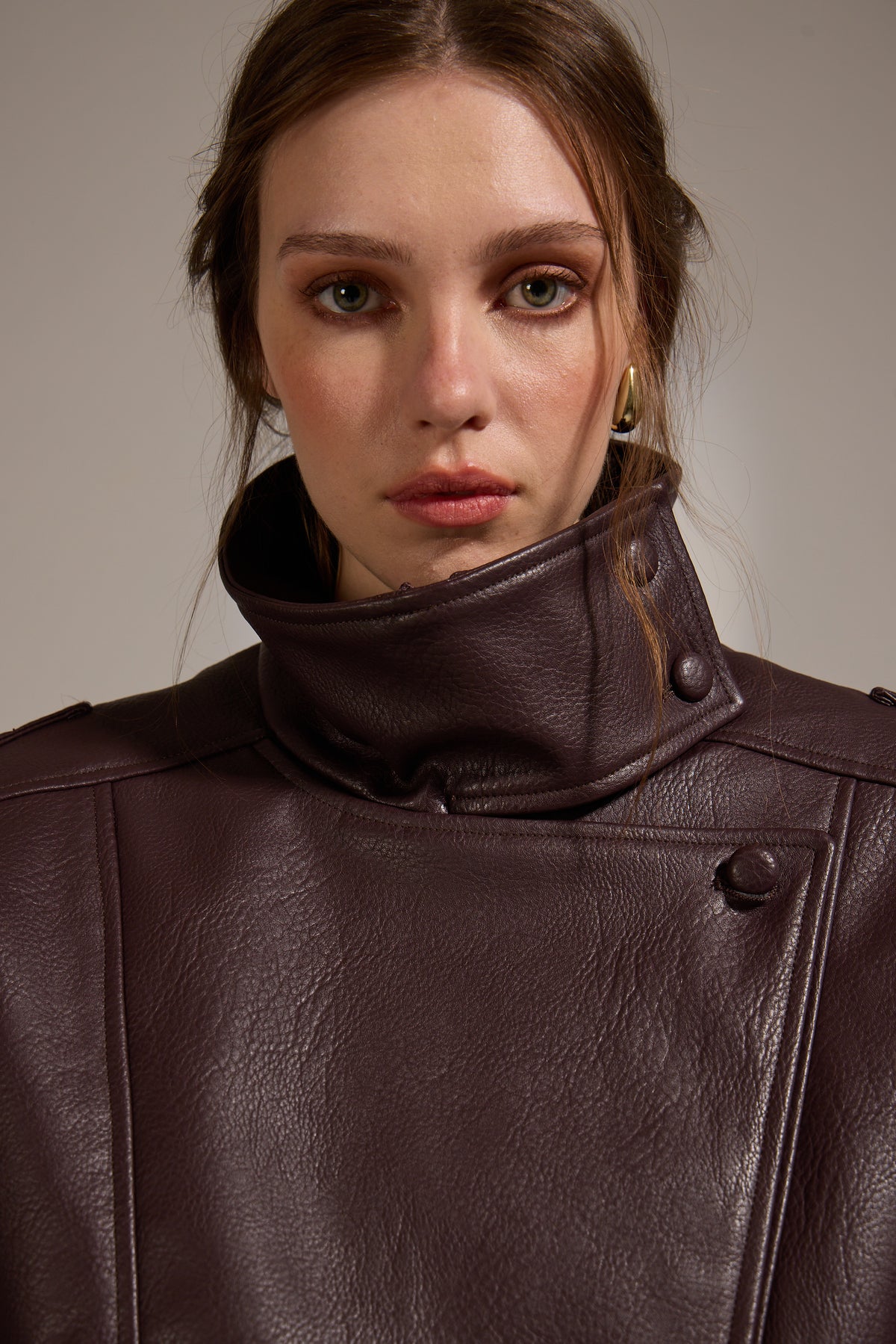 MISTI VEGAN LEATHER JACKET