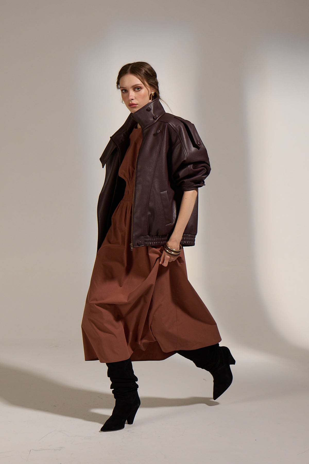 MISTI VEGAN LEATHER JACKET