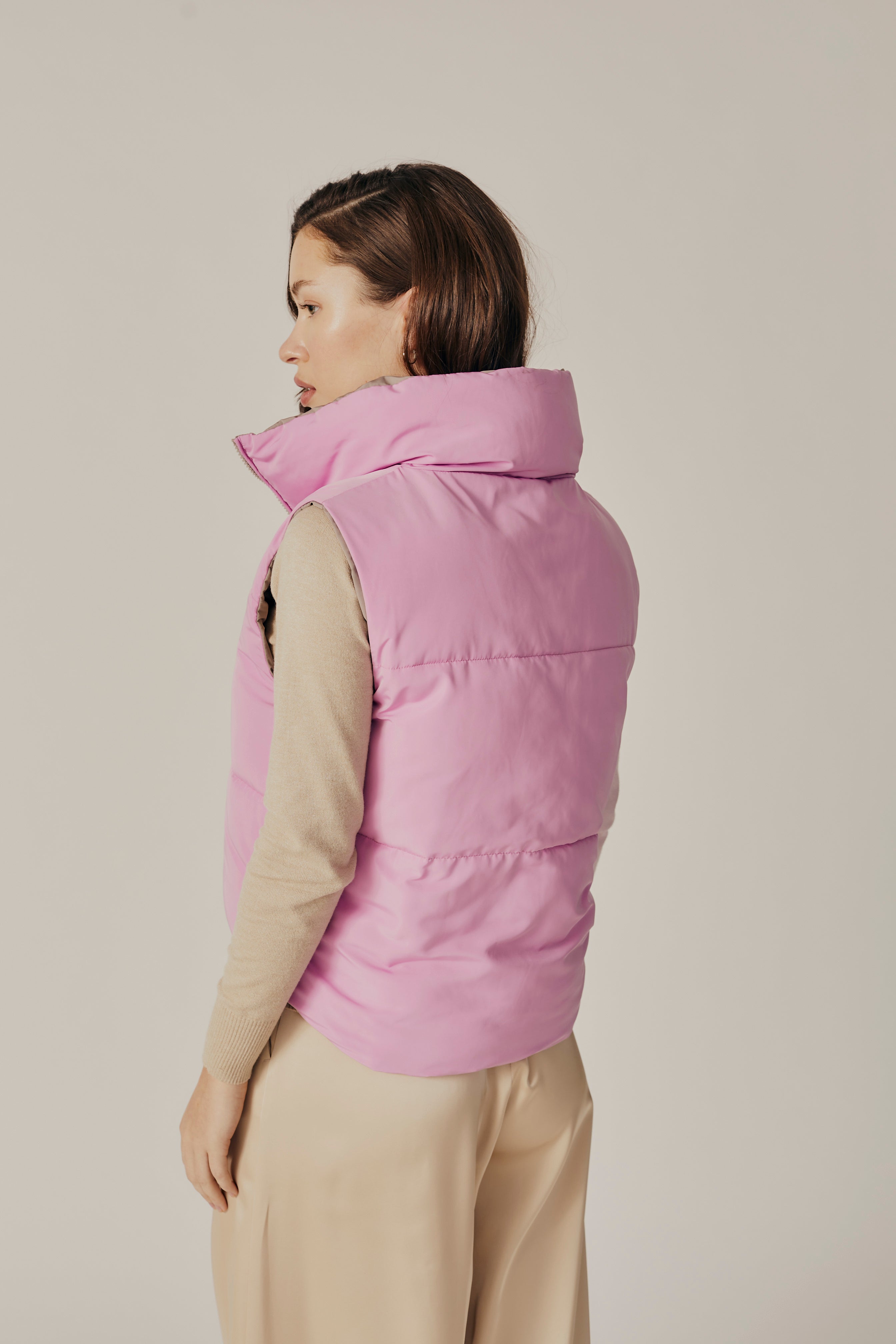 KANSAS REVERSIBLE PUFFER GILET