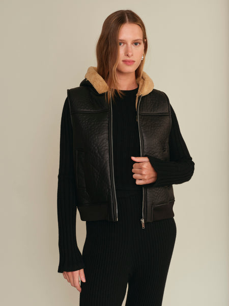 BRAD HOODED VEST