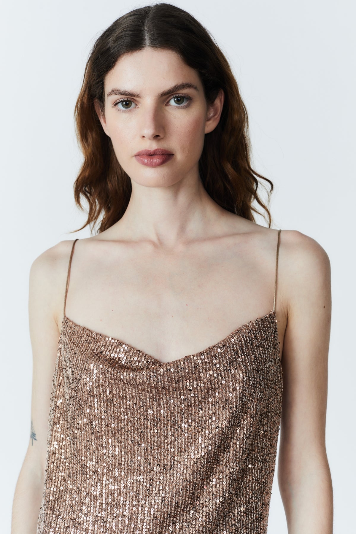 CARSON SEQUINED DRESS