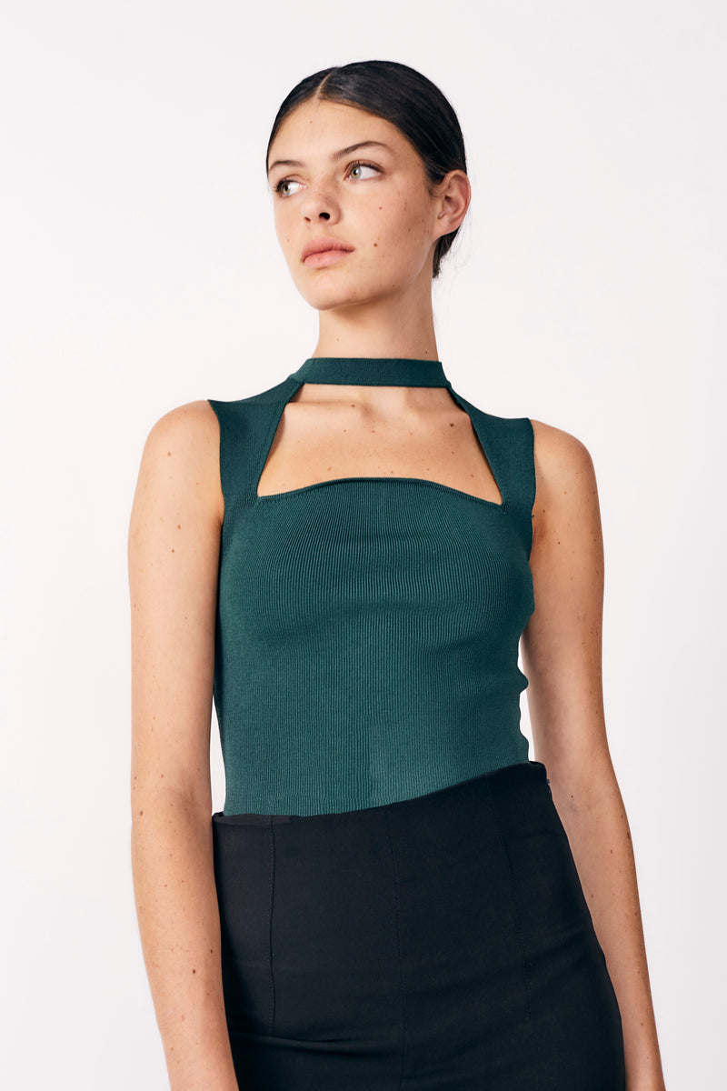 Hollies Cut Out Top