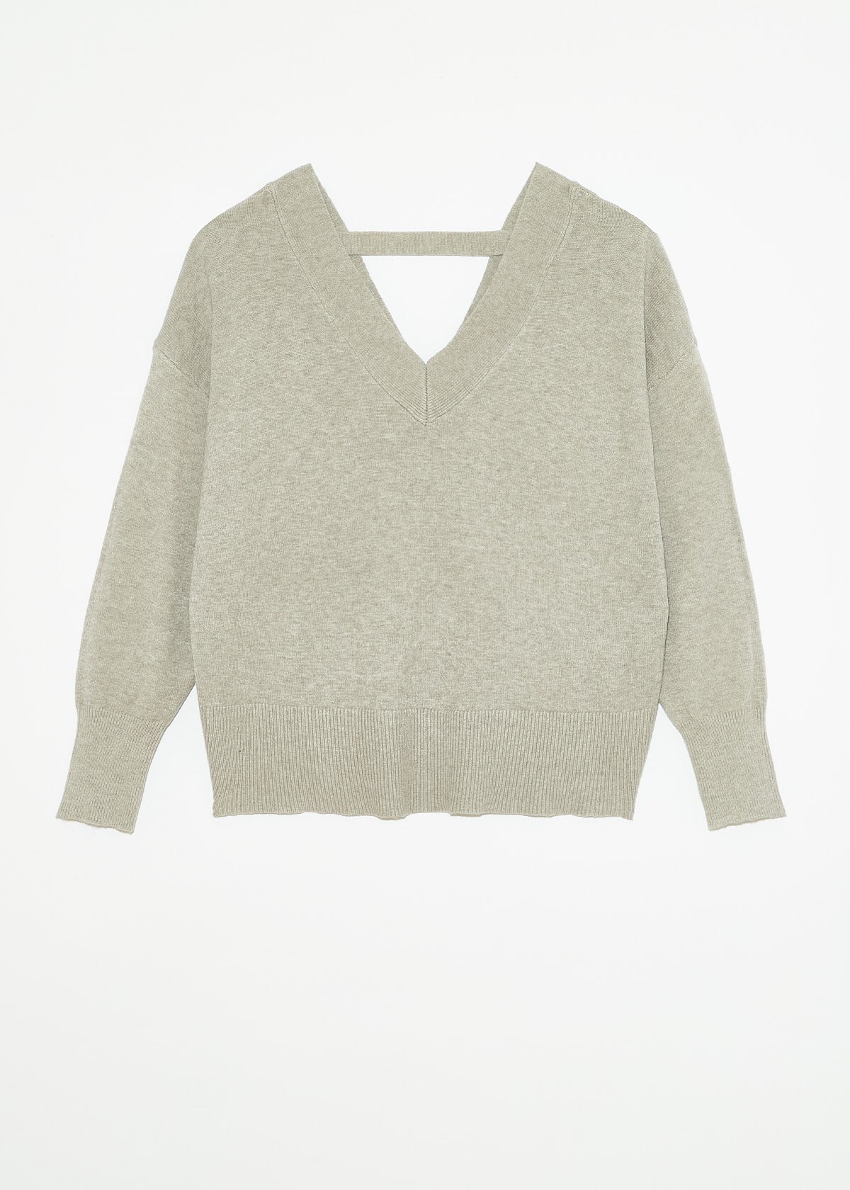 BLOSSOM OPEN BACK SWEATER