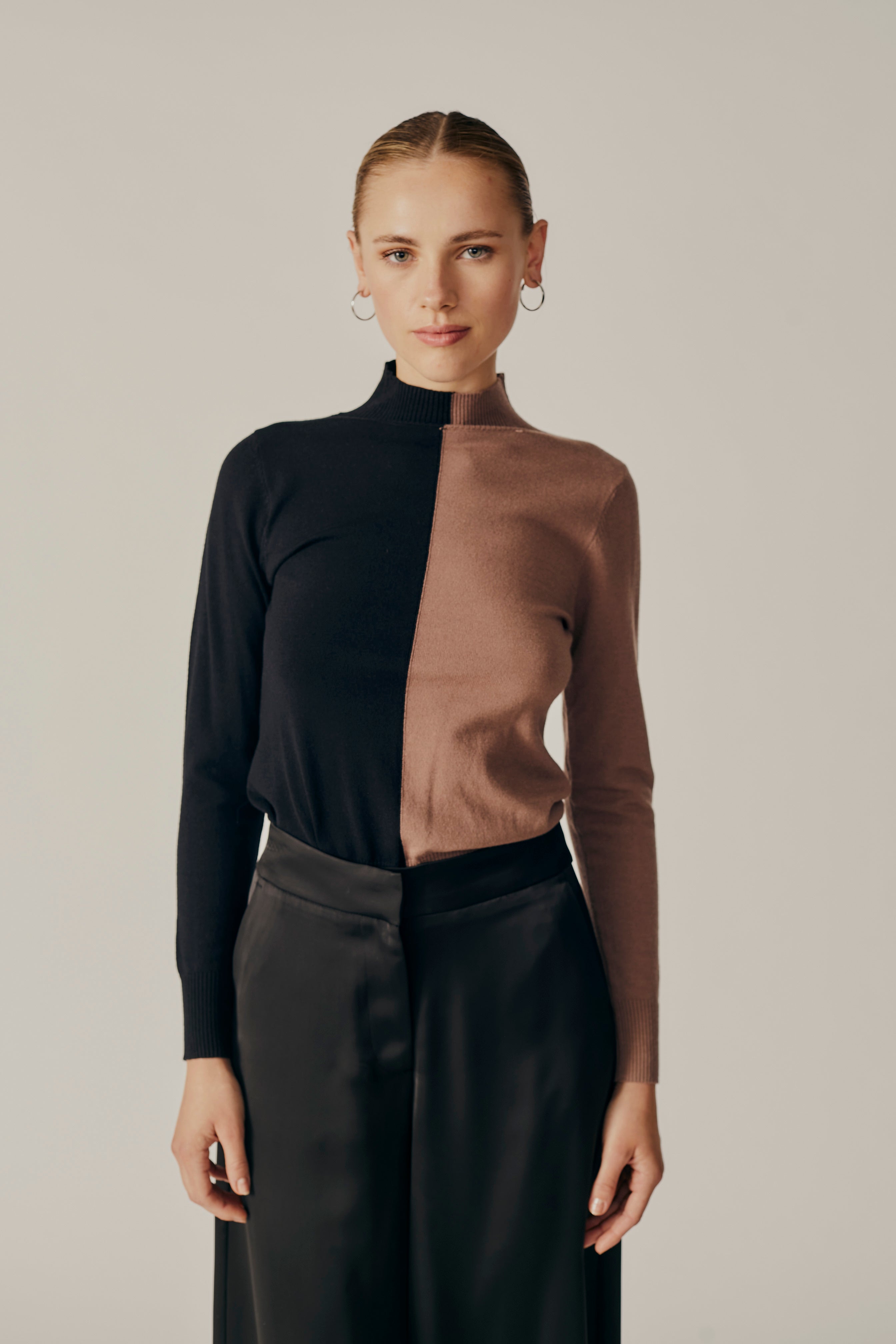 SILENE COLORBLOCK SWEATER