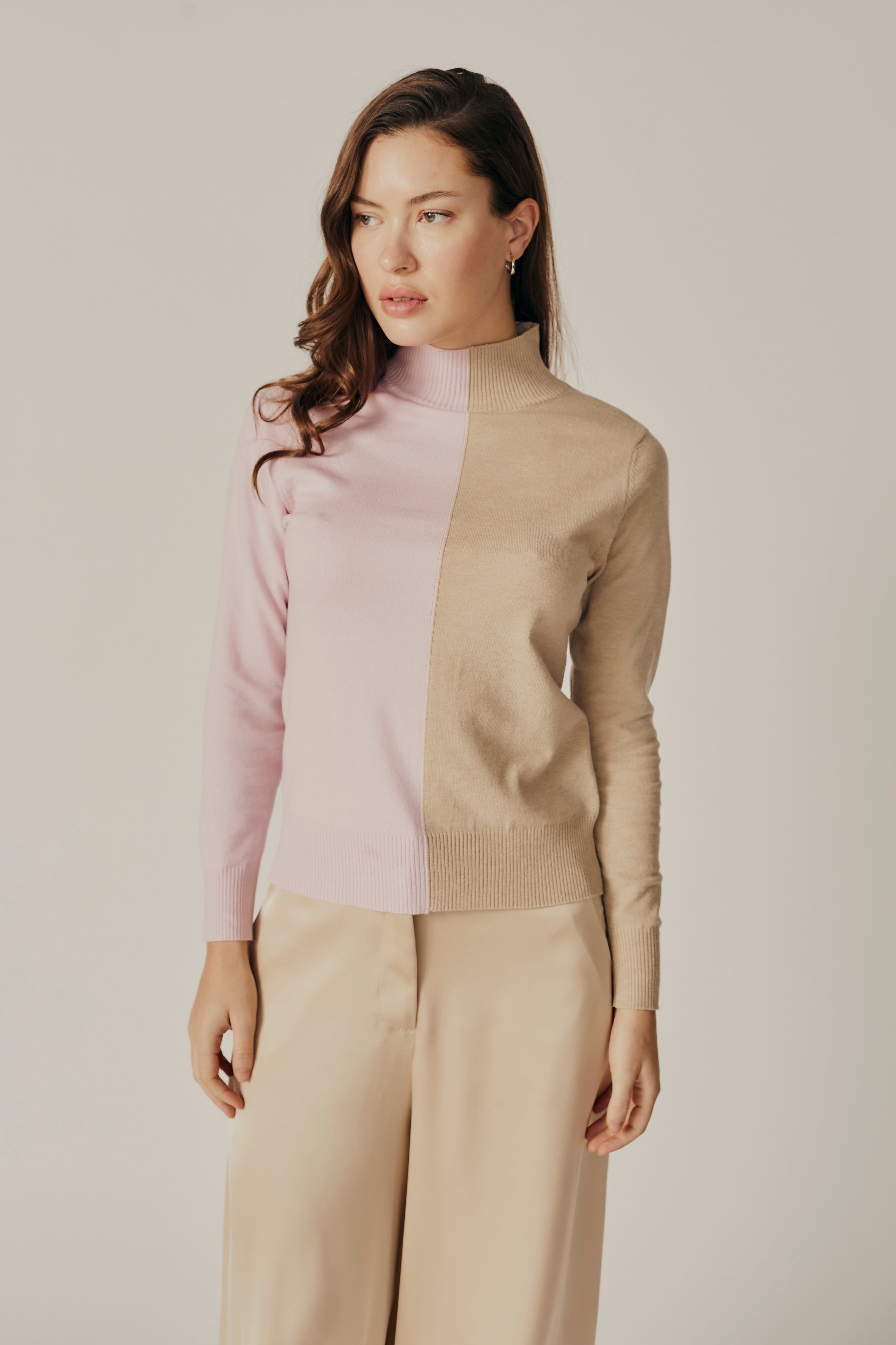 SILENE COLORBLOCK SWEATER