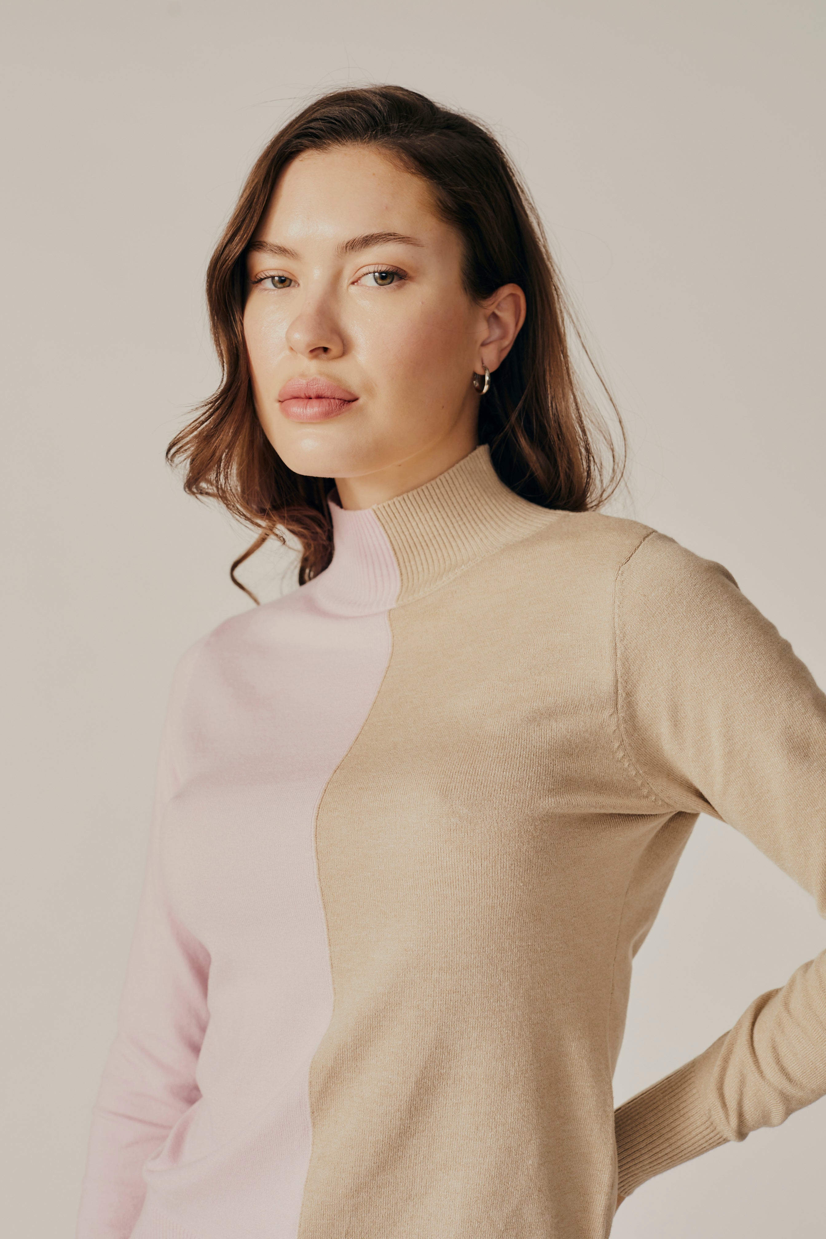 SILENE COLORBLOCK SWEATER