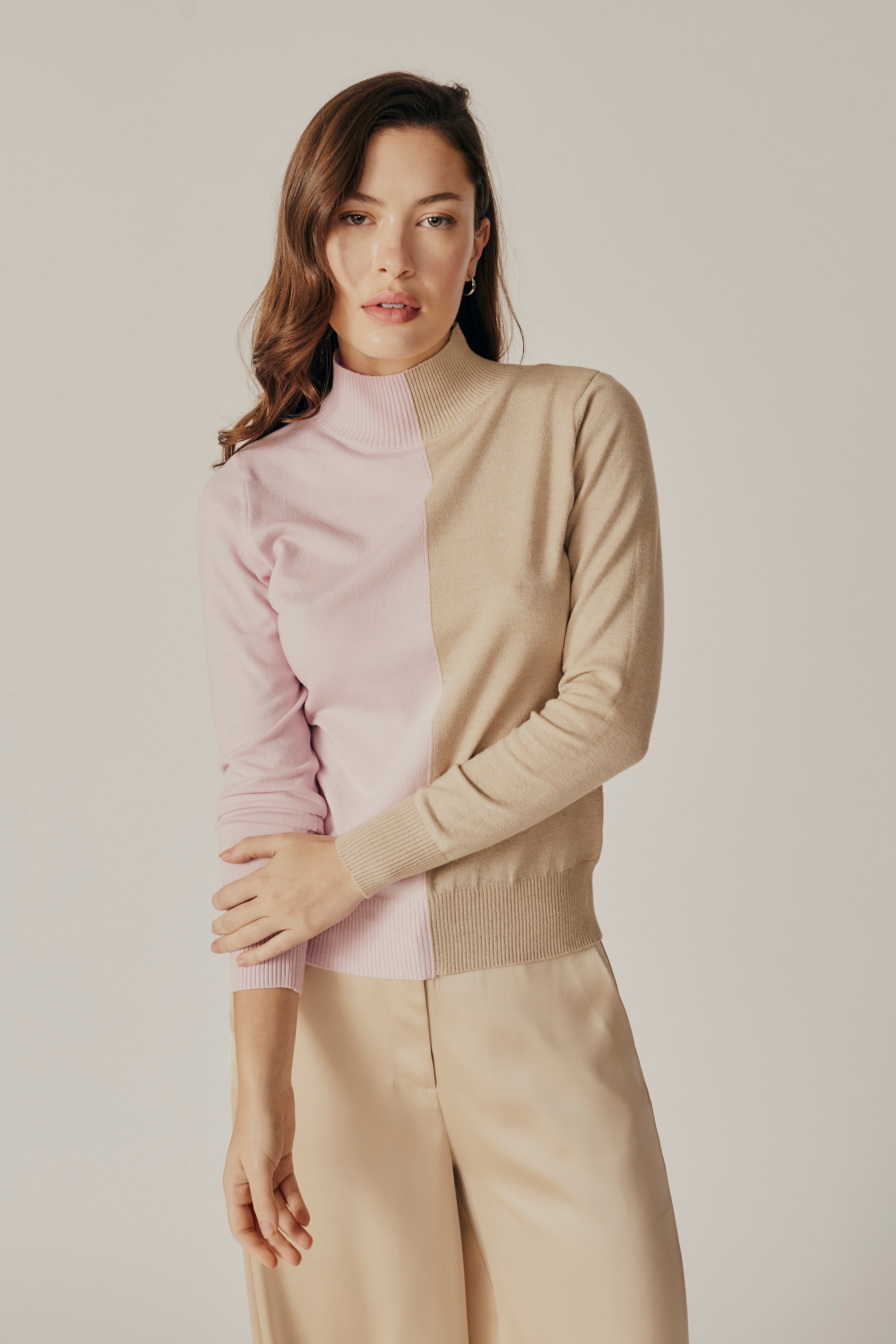 SILENE COLORBLOCK SWEATER