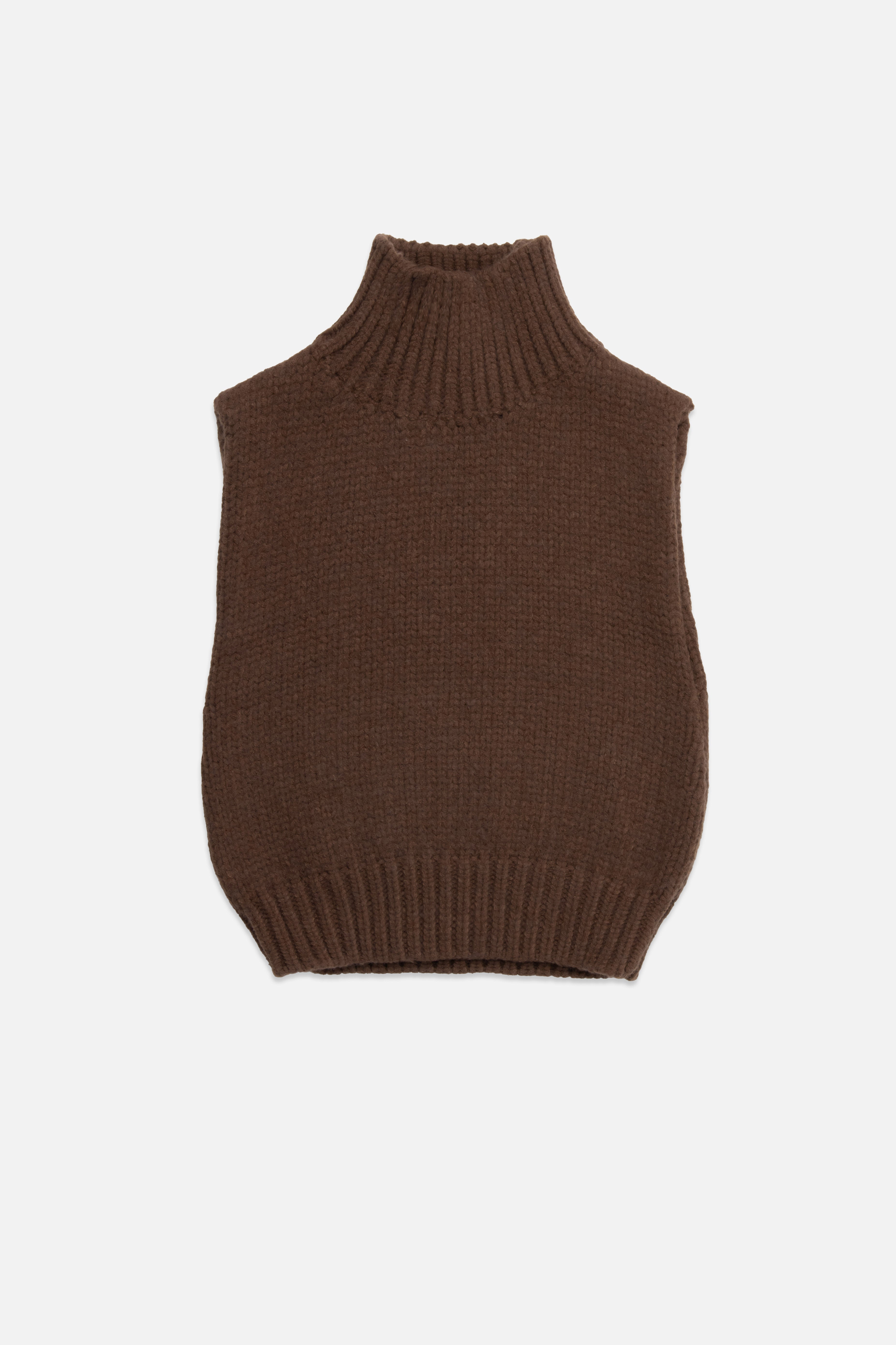 GEORGE TURTLENECK KNIT VEST