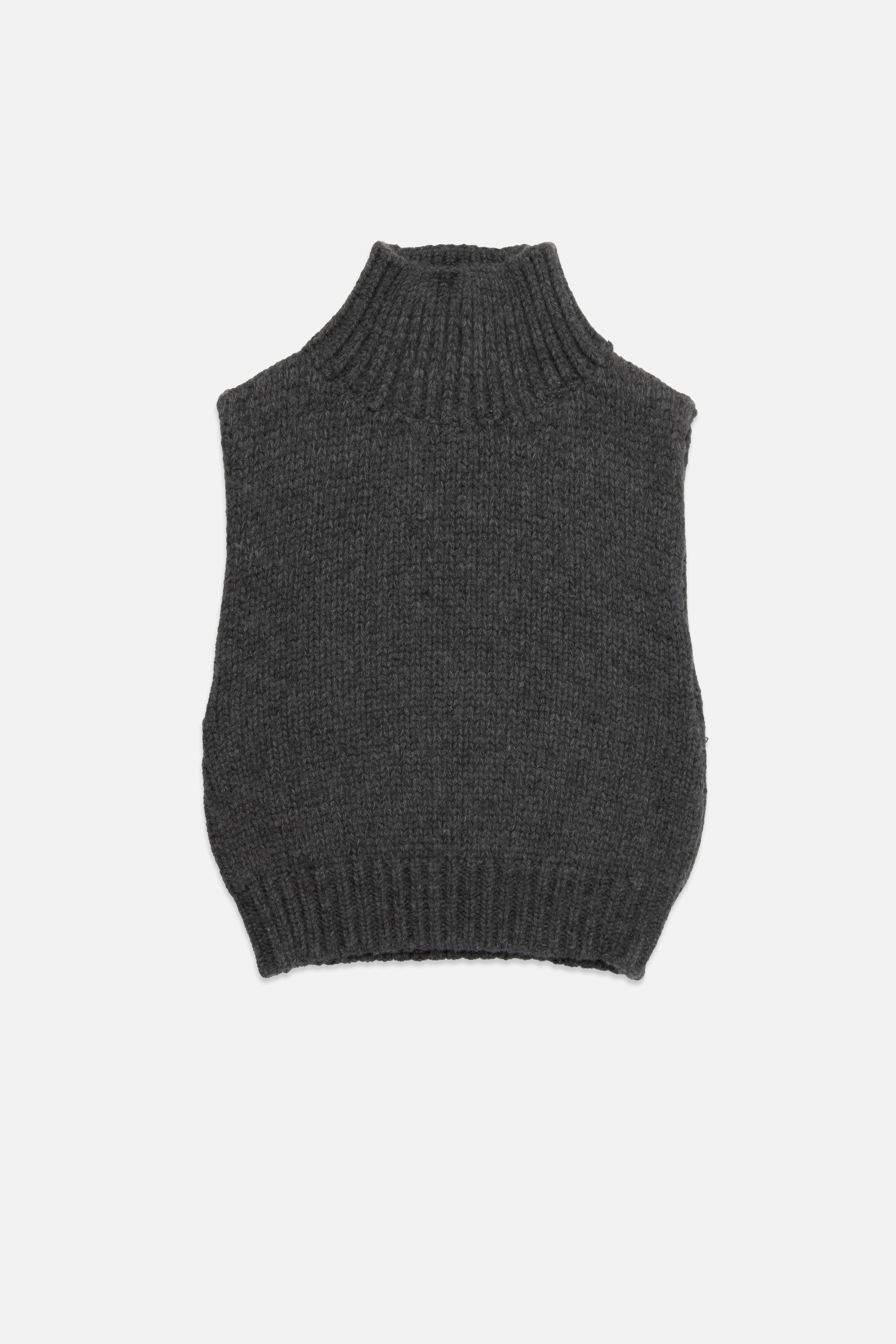 GEORGE TURTLENECK KNIT VEST