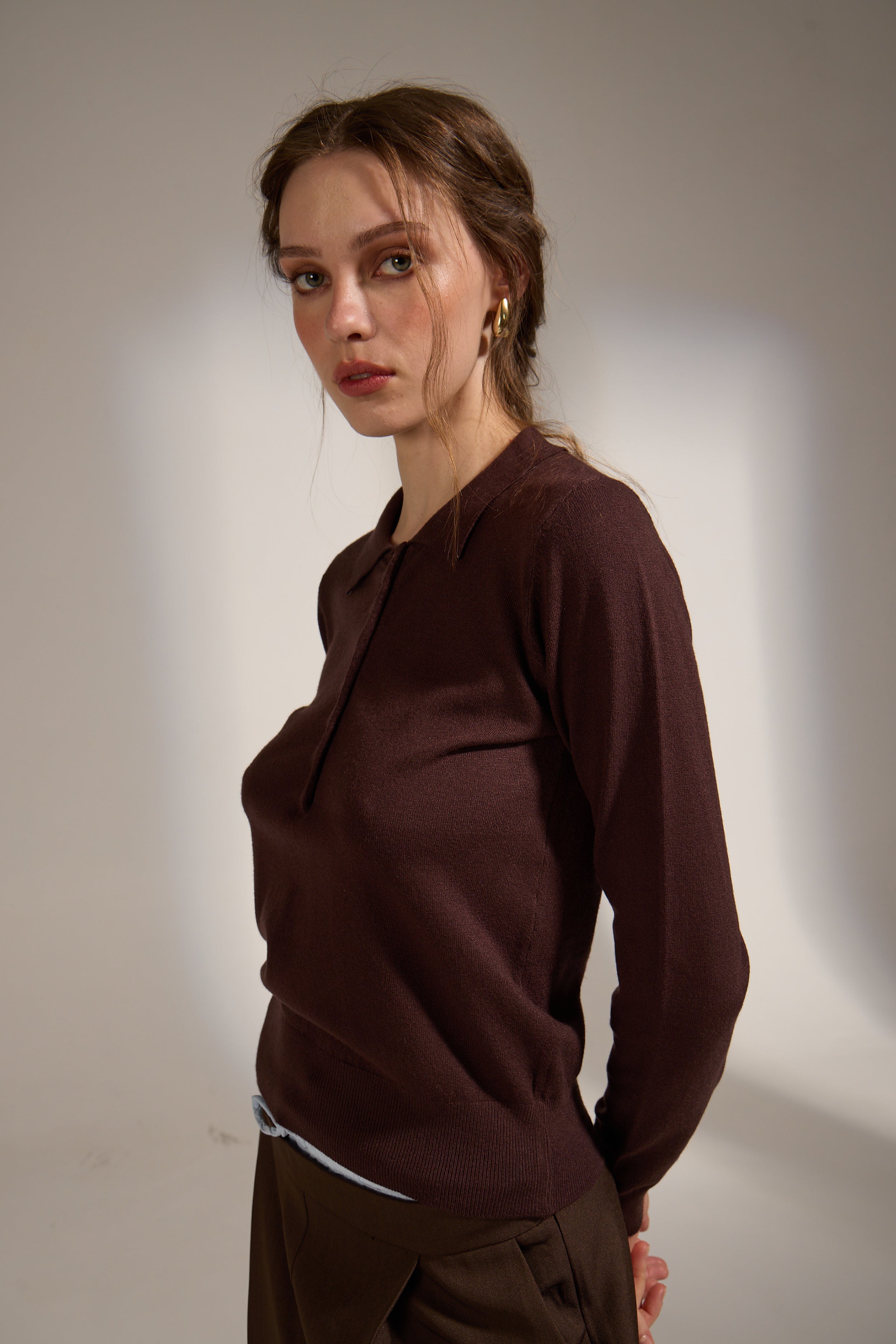 WONDER POLO SWEATER