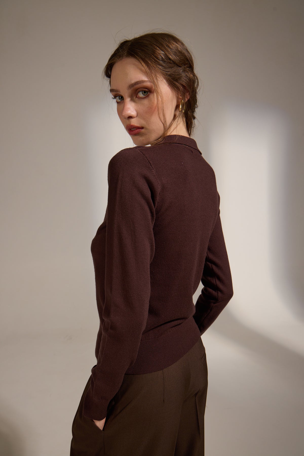 WONDER POLO SWEATER