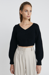 Starship Cropped Sweater