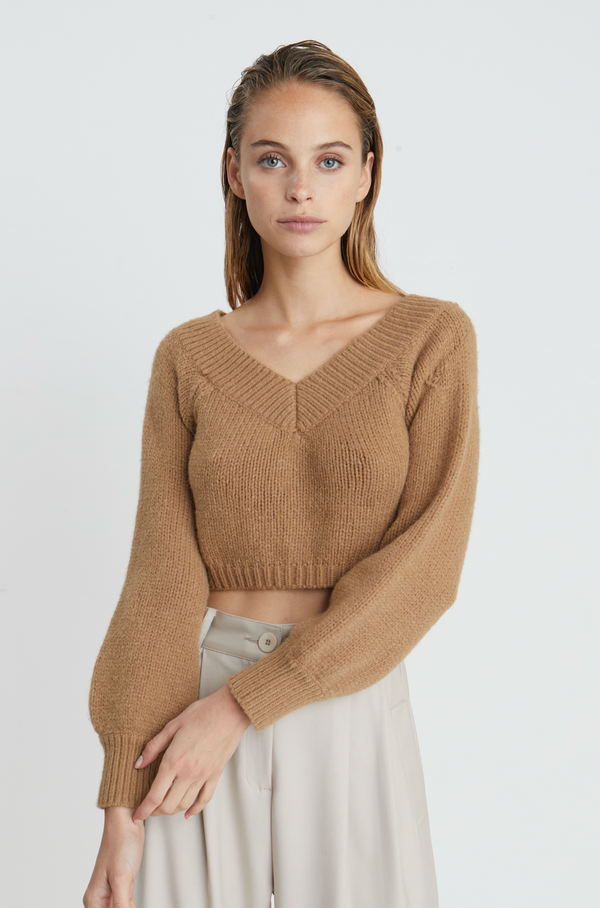 Starship Cropped Sweater