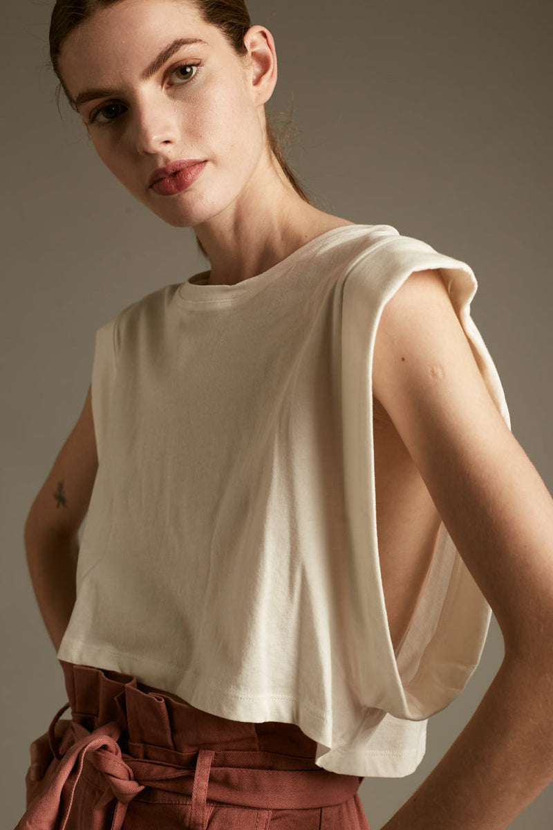 Cotton tank top- Dèluc